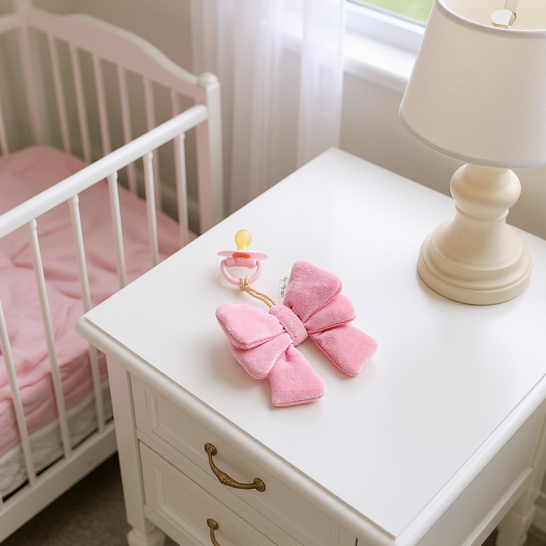 bitzy pal - natural rubber pacifier & plush