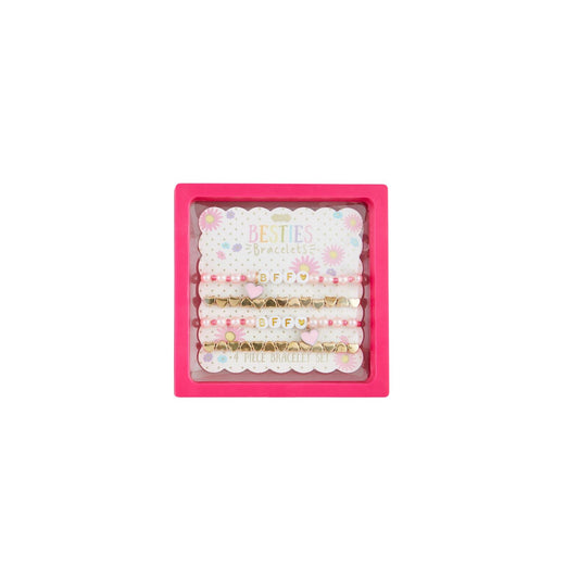 hearts bff beaded bracelets