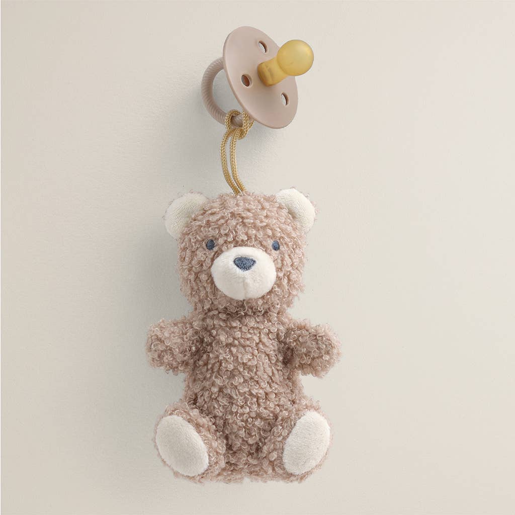 bitzy pal - natural rubber pacifier & plush