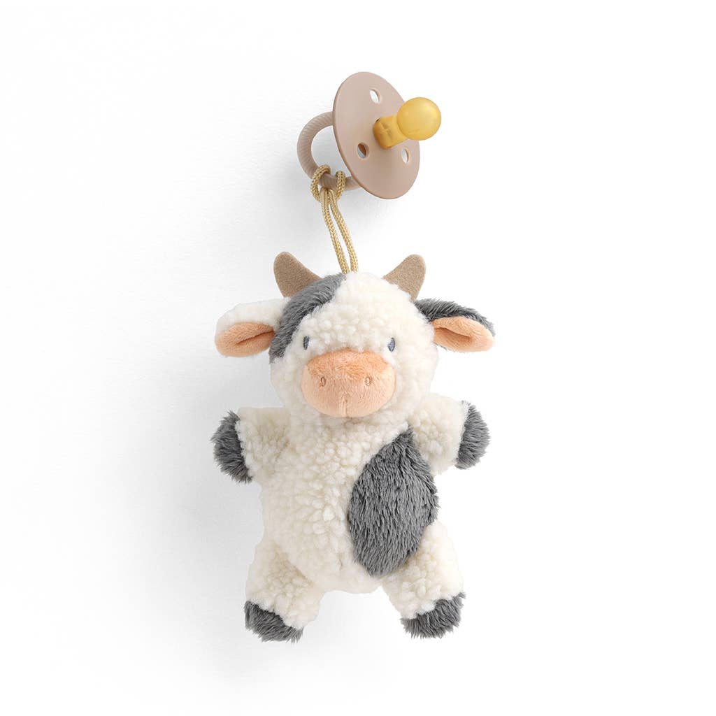 bitzy pal - natural rubber pacifier & plush