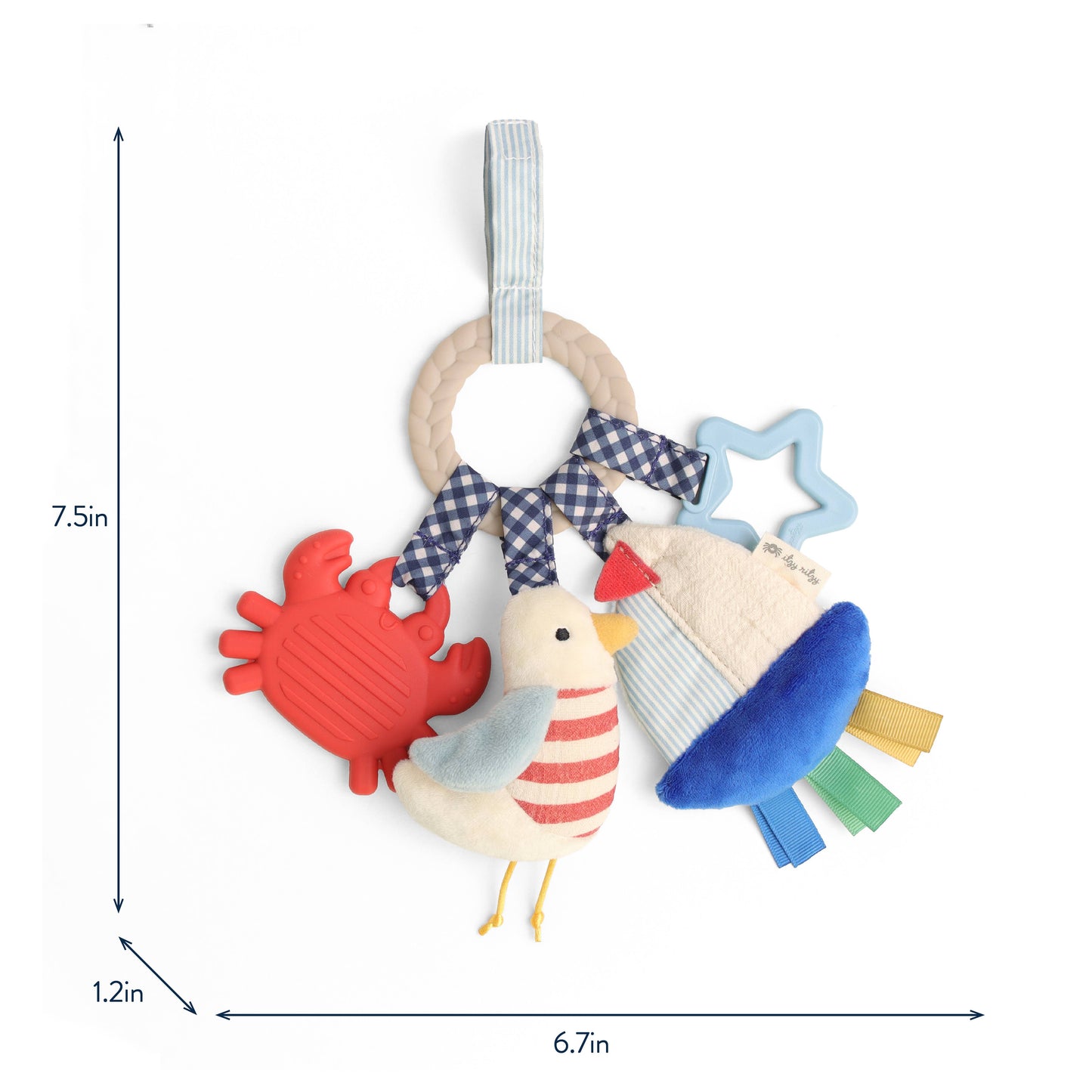 bitzy busy ring - nautical
