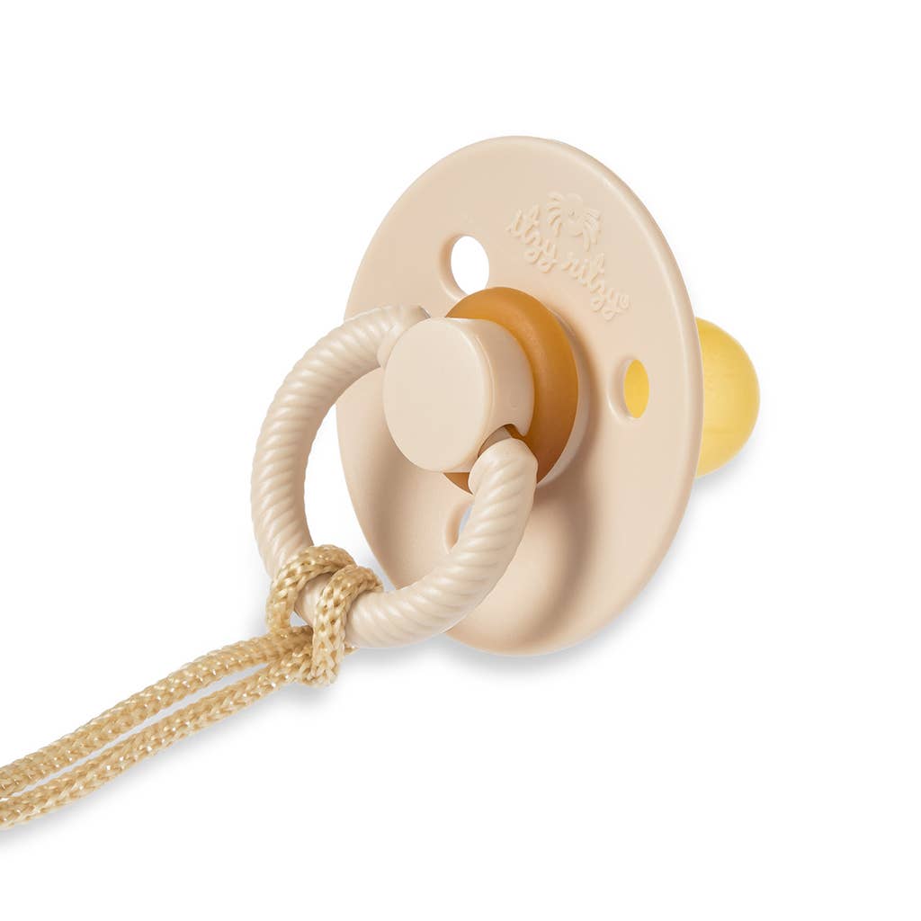 bitzy pal - natural rubber pacifier & plush