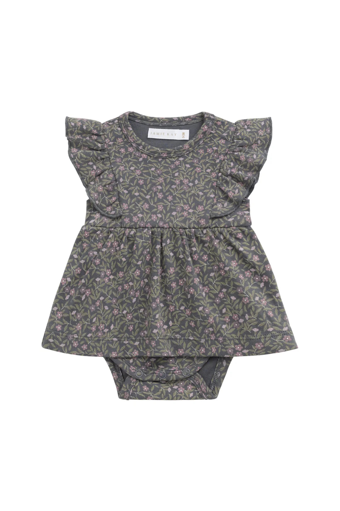organic cotton elianna playsuit - phoebe lava