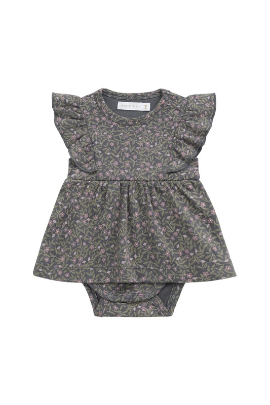 organic cotton elianna playsuit - phoebe lava
