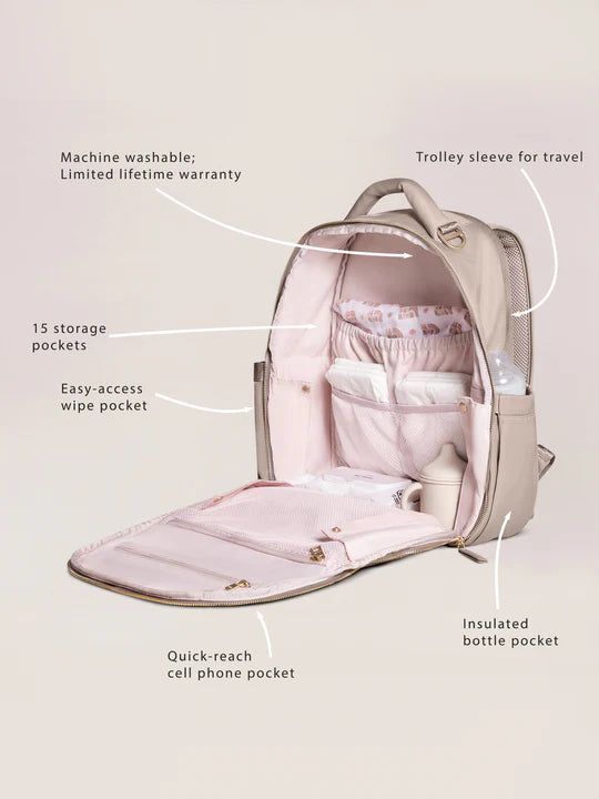 classic backpack taupe