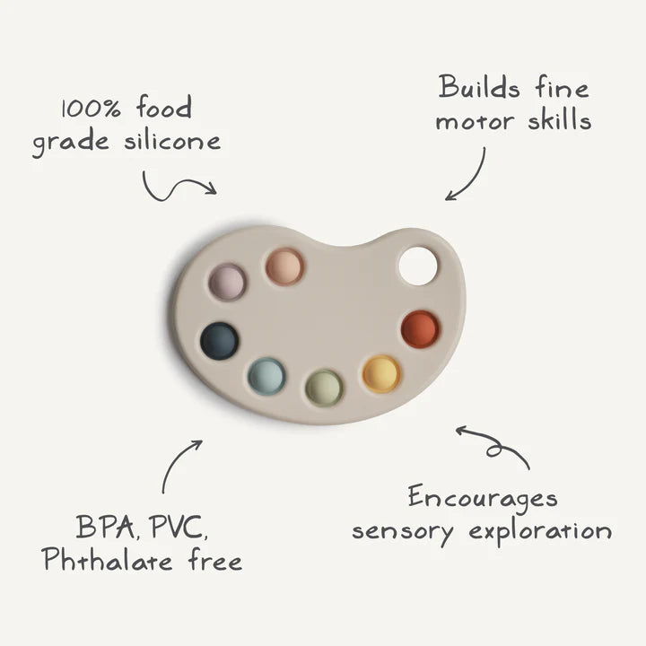 paint palette press toy