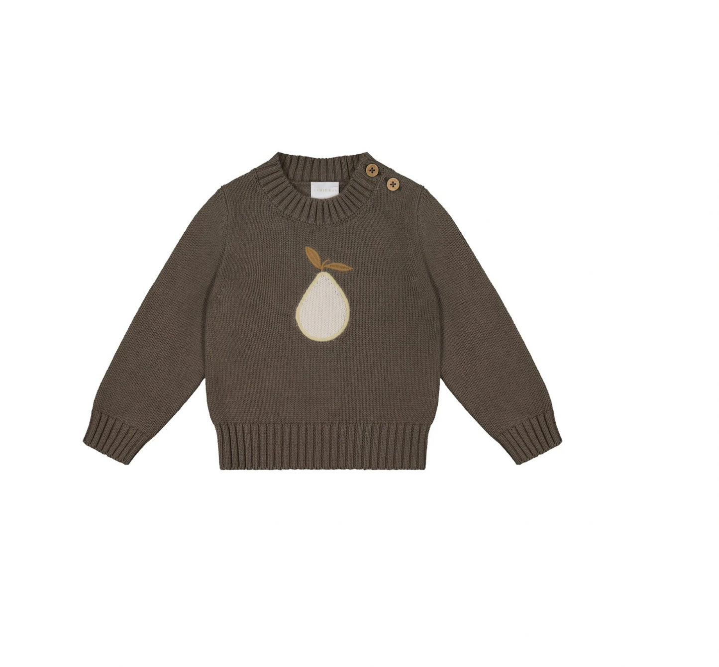 lennon jumper sweater pear