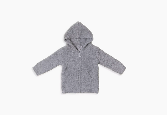 infant hoodie dove gray