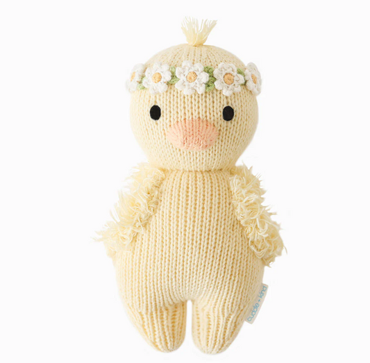 baby duckling ivory floral