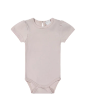 pima cotton tasha short sleeve bodysuit - violet tint