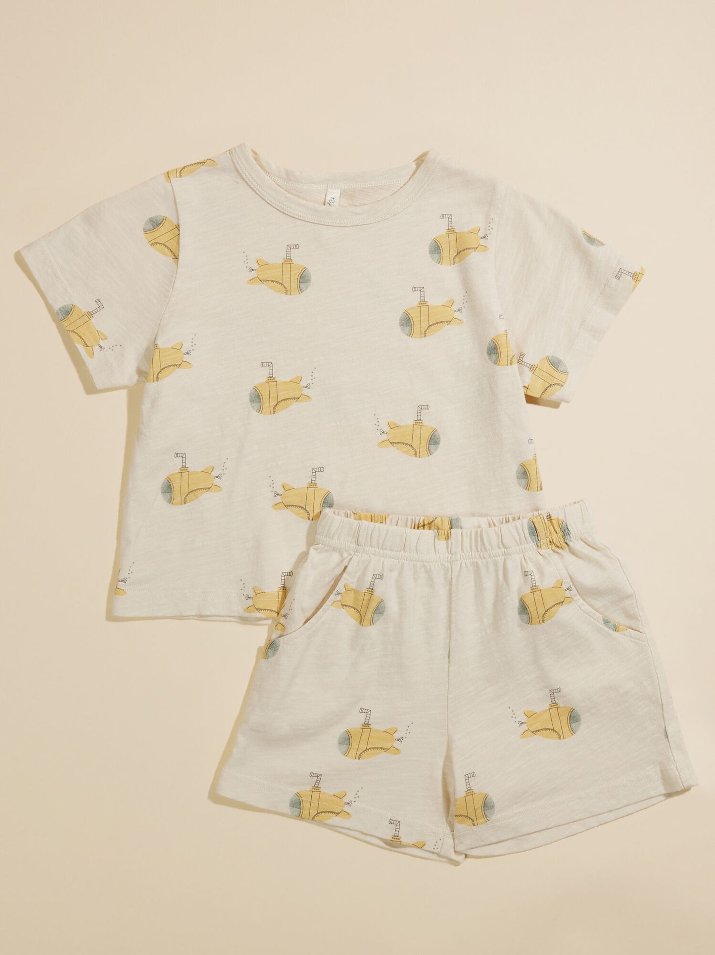 submarine tee and shorts set