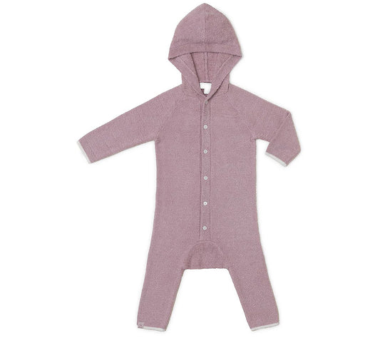 cozy chic light hooded onesie teaberry