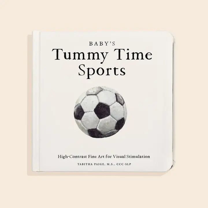 baby's tummy time: a sports board book for babies