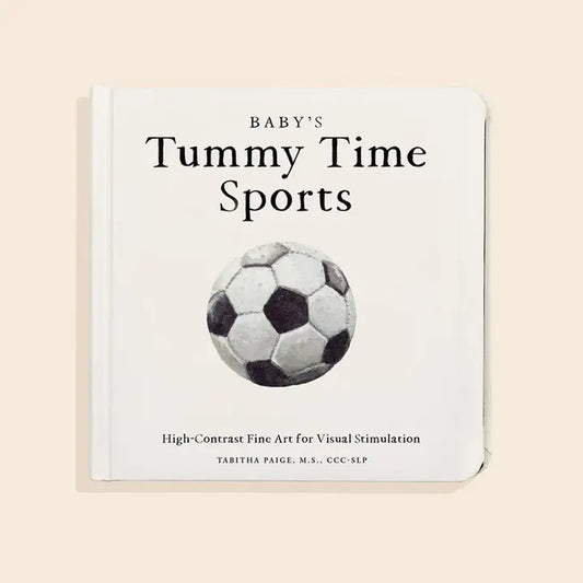 baby's tummy time: a sports board book for babies