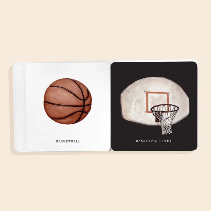 baby's tummy time: a sports board book for babies