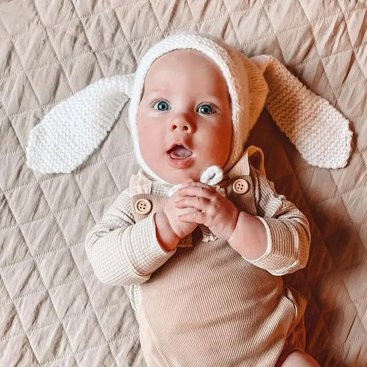 angora bunny bonnet