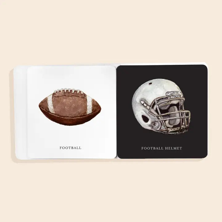 baby's tummy time: a sports board book for babies