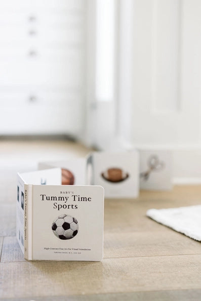 baby's tummy time: a sports board book for babies