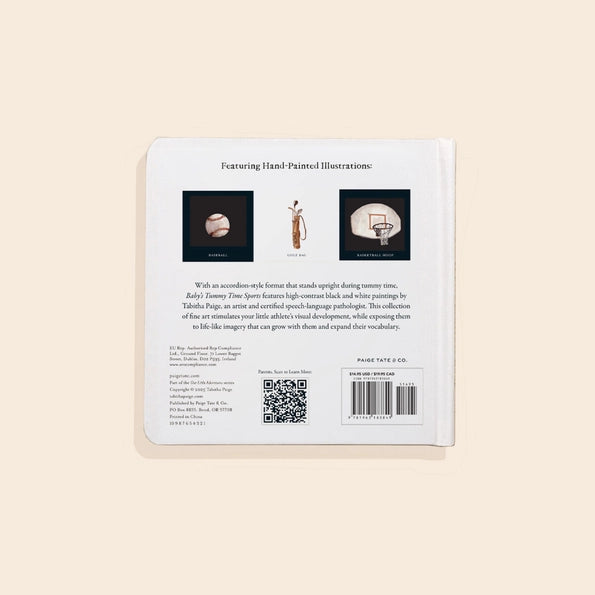 baby's tummy time: a sports board book for babies