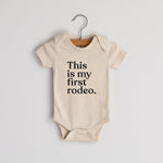 first rodeo onesie