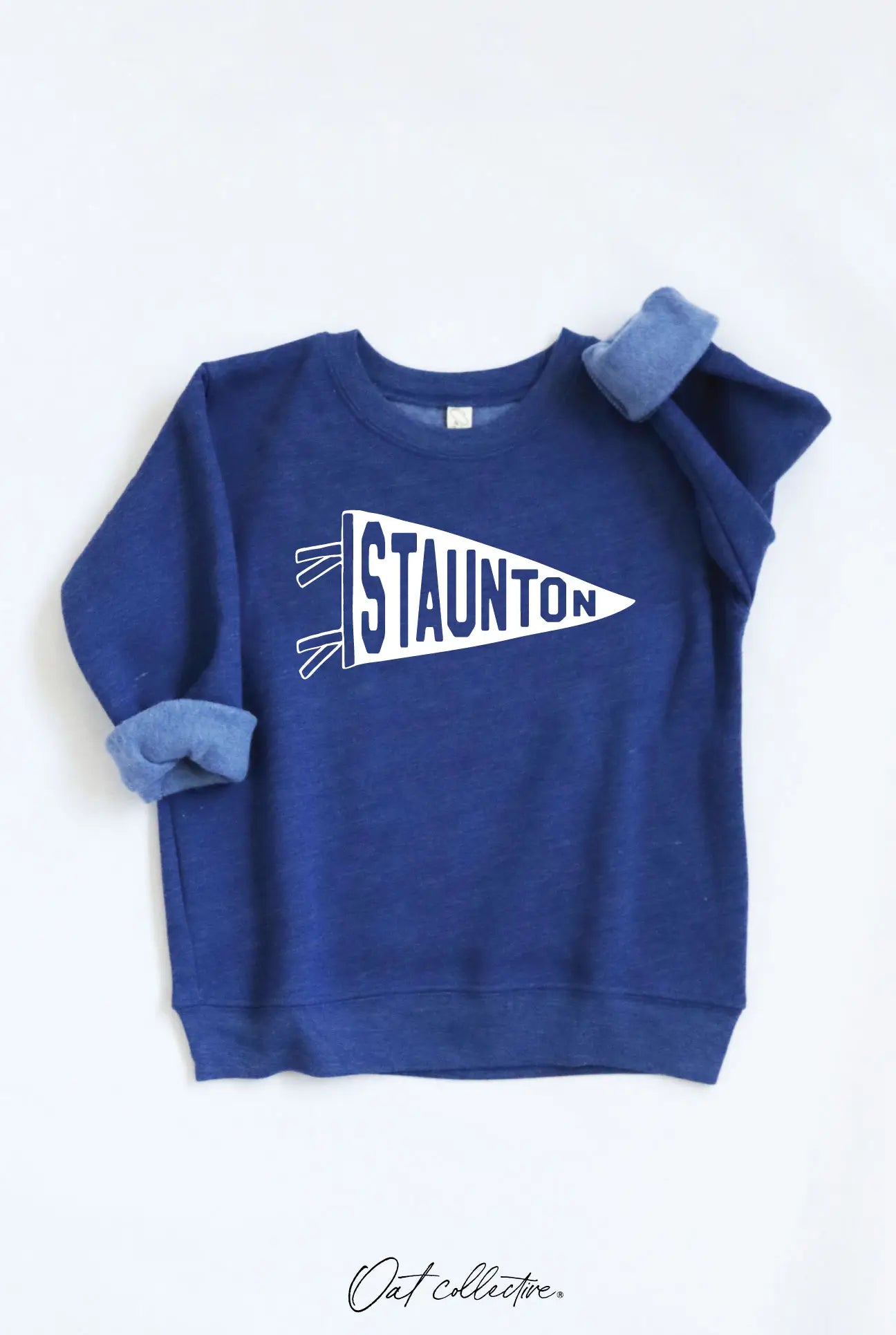 staunton pennant kids' graphic sweatshirt