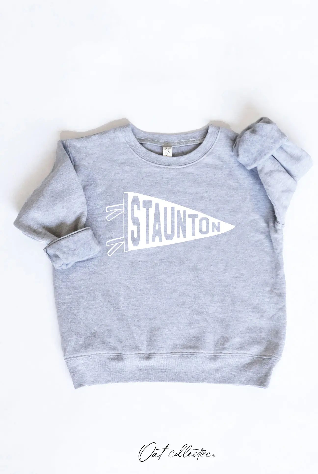 staunton pennant kids' graphic sweatshirt