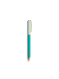 Snap Cap Pen Colorblock  Teal