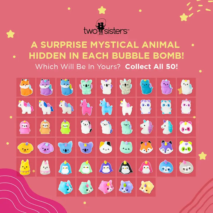 mystical animal surprise bath bomb - individual