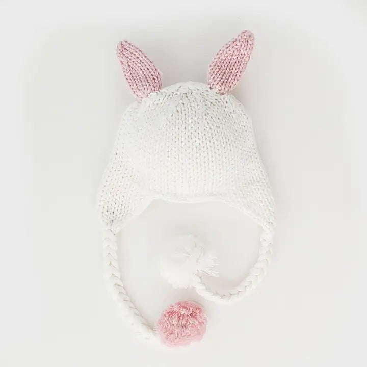 hugbunny pink beanie