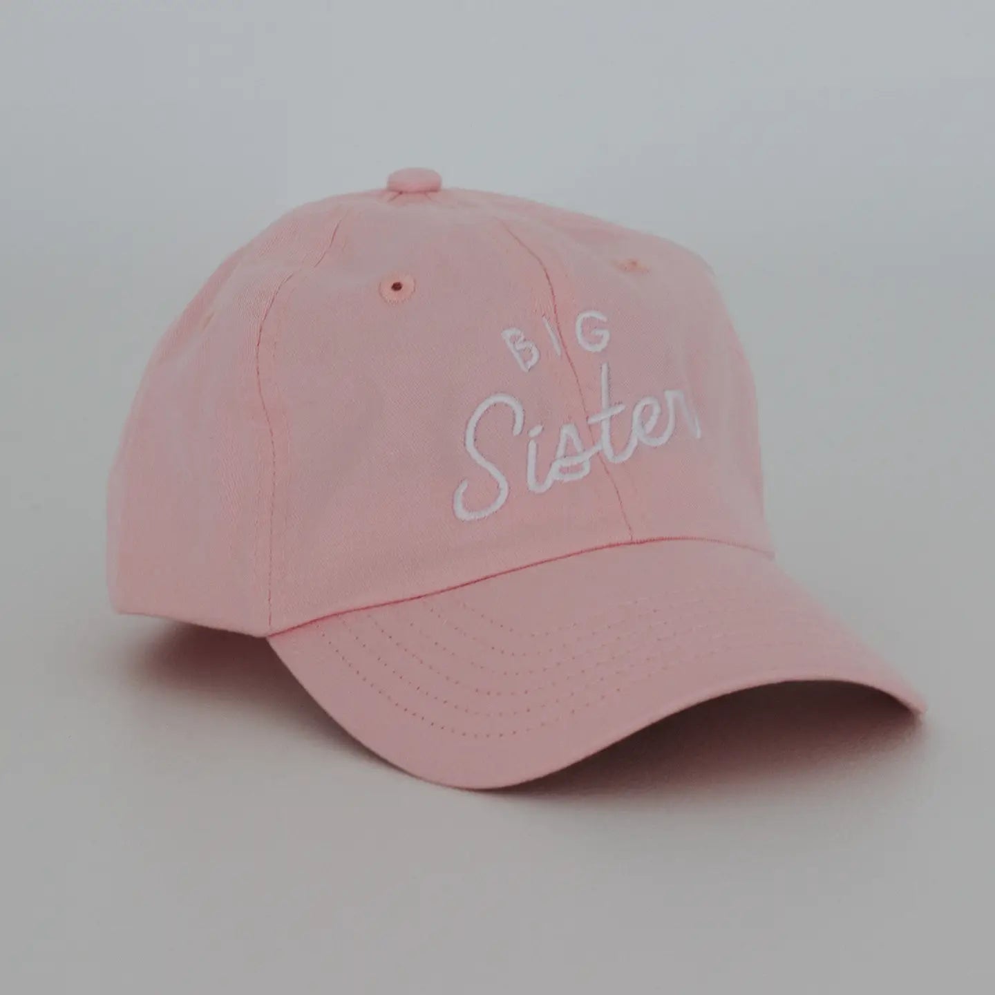 twill hat - big sister pink
