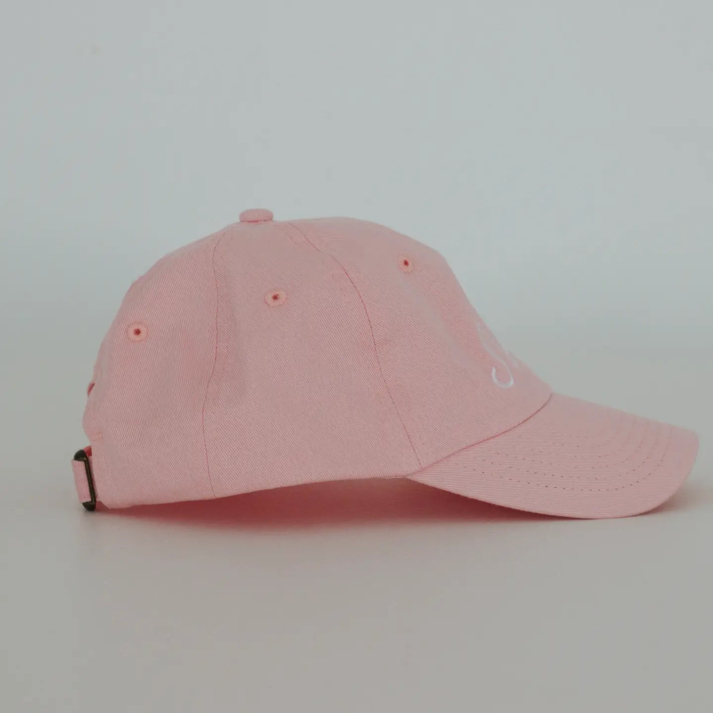 twill hat - big sister pink