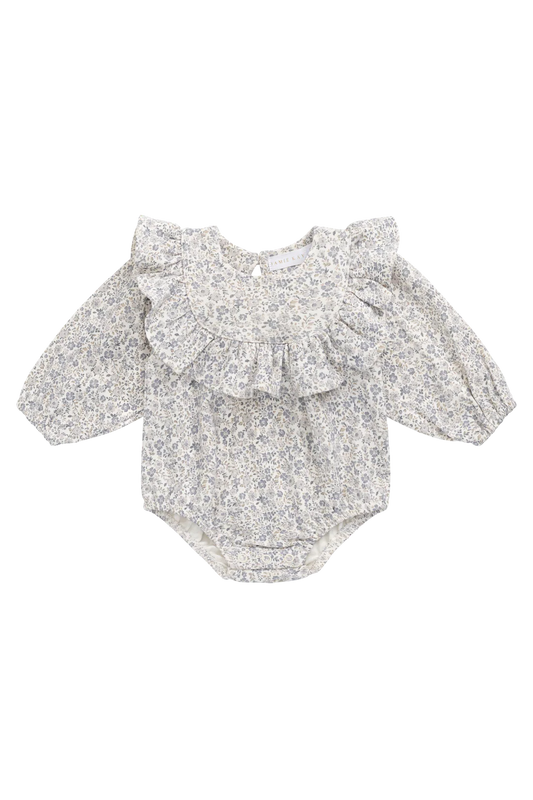 aurora playsuit - tully grey