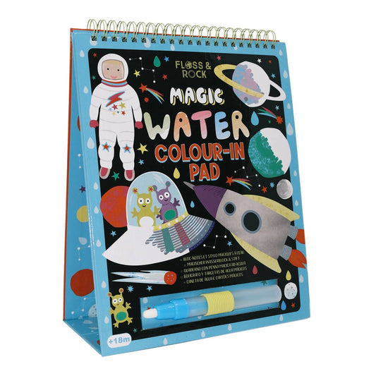 magic colour changing watercard easel and pen - space