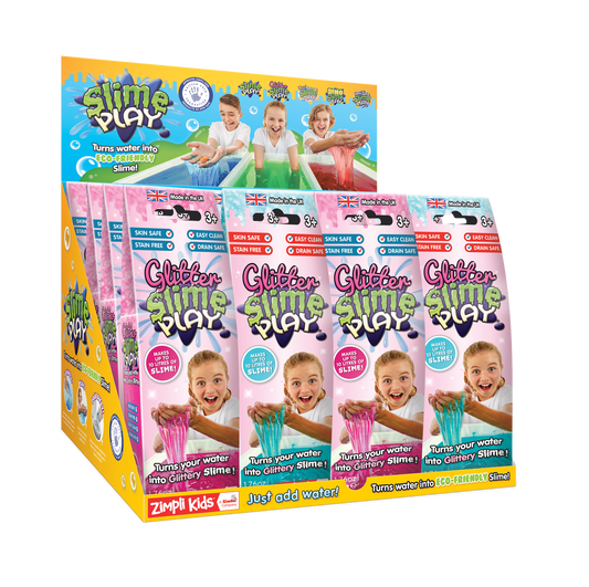 glitter slime play certified biodegradable sensory toy